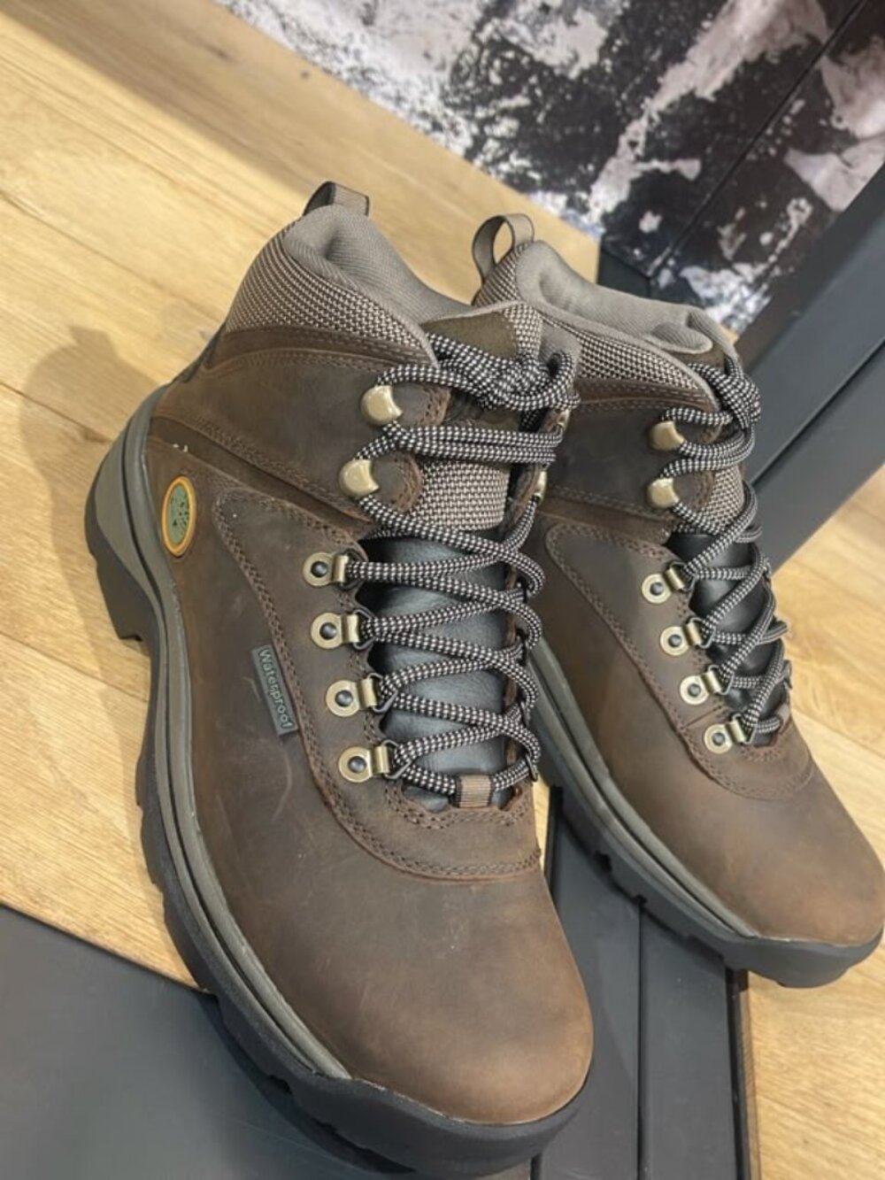 Timberland Men's White Ledge Mid Waterproof Boot Dark Brown 112135-214 ALL SIZES
